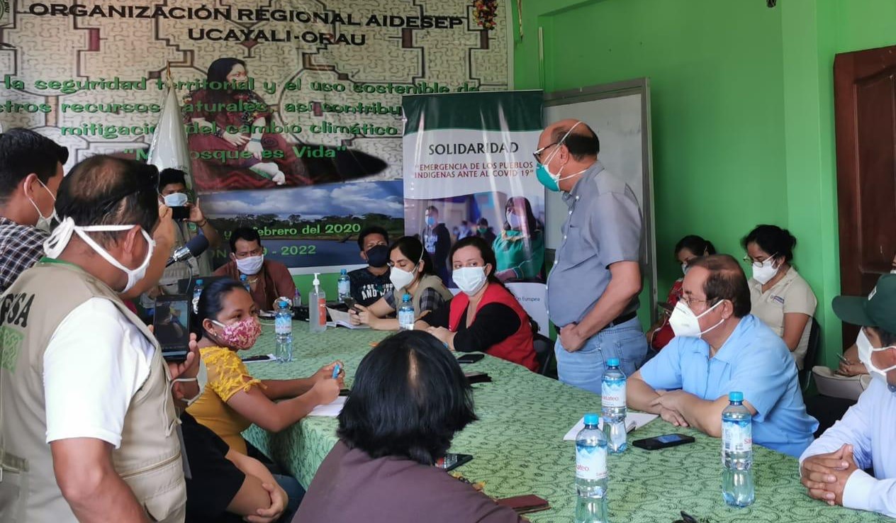 Pueblos IndÃ­genas de Ucayali piden reunirse directamente con la Ministra y no con sus representantes